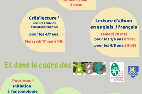 Programme Médiathèque Avril - Juin 2023